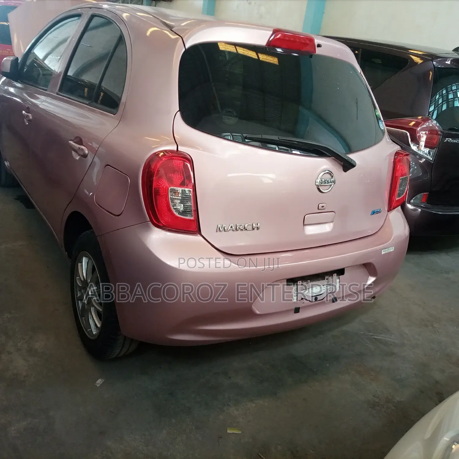 Nissan March 2015 Pink