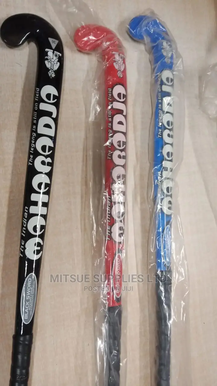 Hockey Stick 'Maharadja' Blue Sword Double Glass Fibre 36, 3