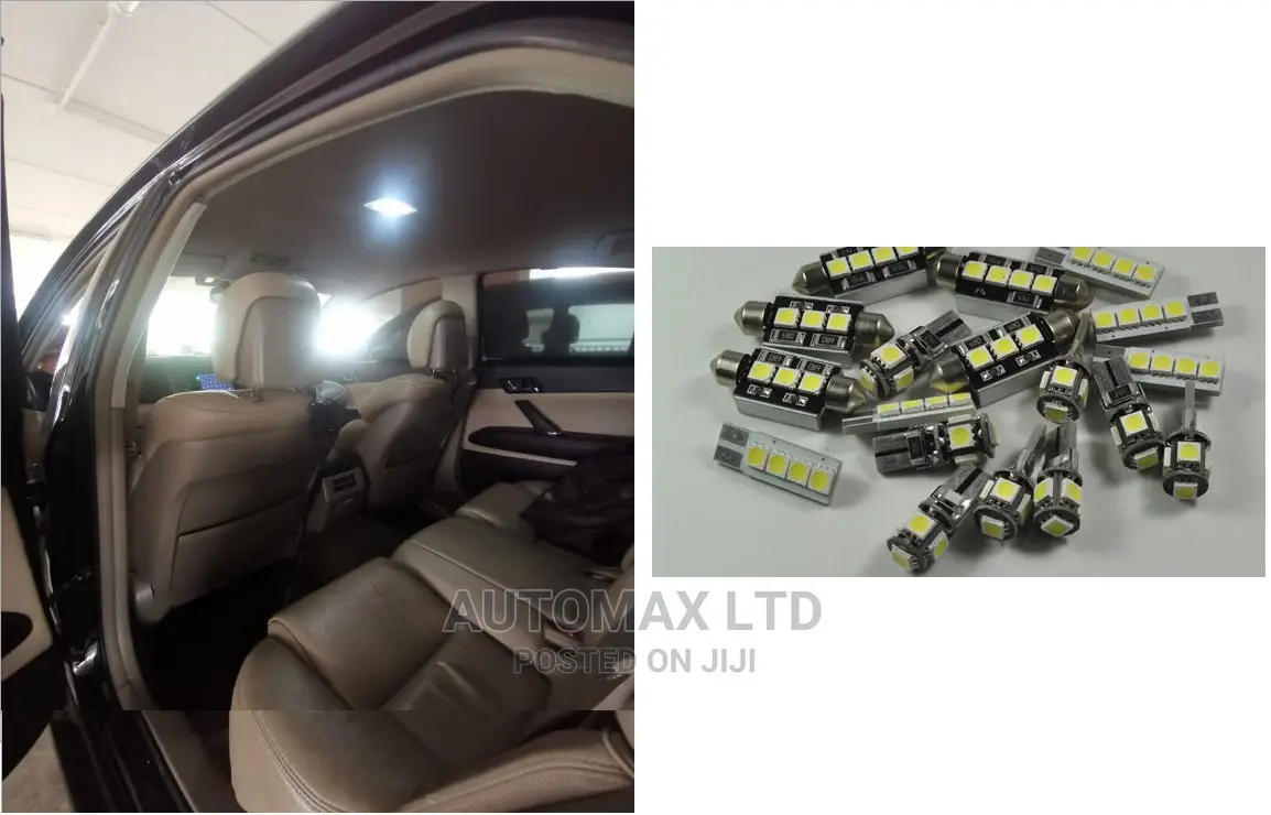 White Interior Upgrading LED Bulbs: For Toyota,Landrover,Vw