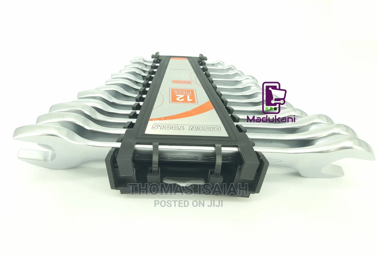 12pcs Double Fixed Spanner Wrench Set