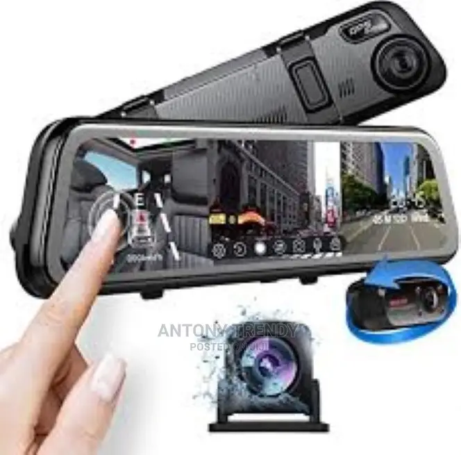 Mirror Dash Cam Dual Dashboard Camera Recorder With Touch S