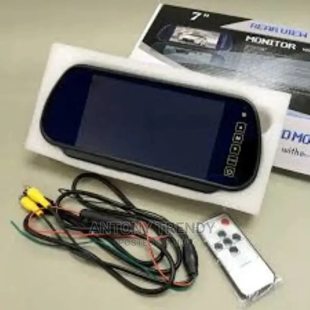 7 Inch Rear View LCD Mirror Monitor With Car Rear View Rever