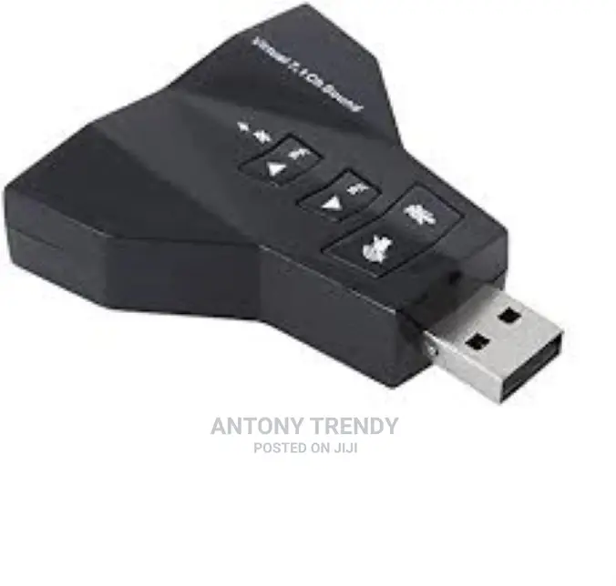External Sound Card Audio Adapter Virtual 7.1 Channel CH So