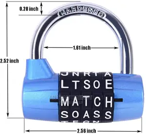 Electomania 5 Digit Combination Padlock