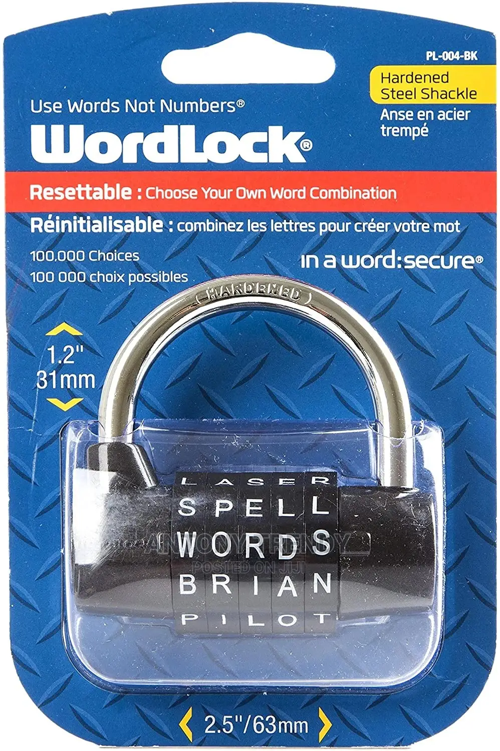 Digit Combination Lock Security Padlock