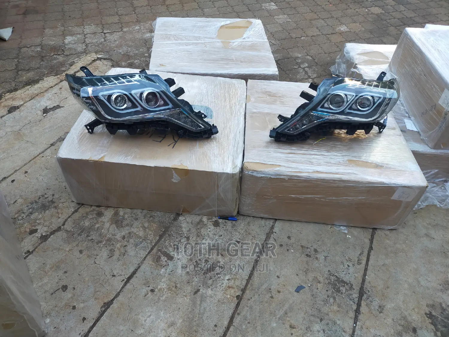 Prado 150 2014 Headlights 2015 Teardrop LED Aftermarket