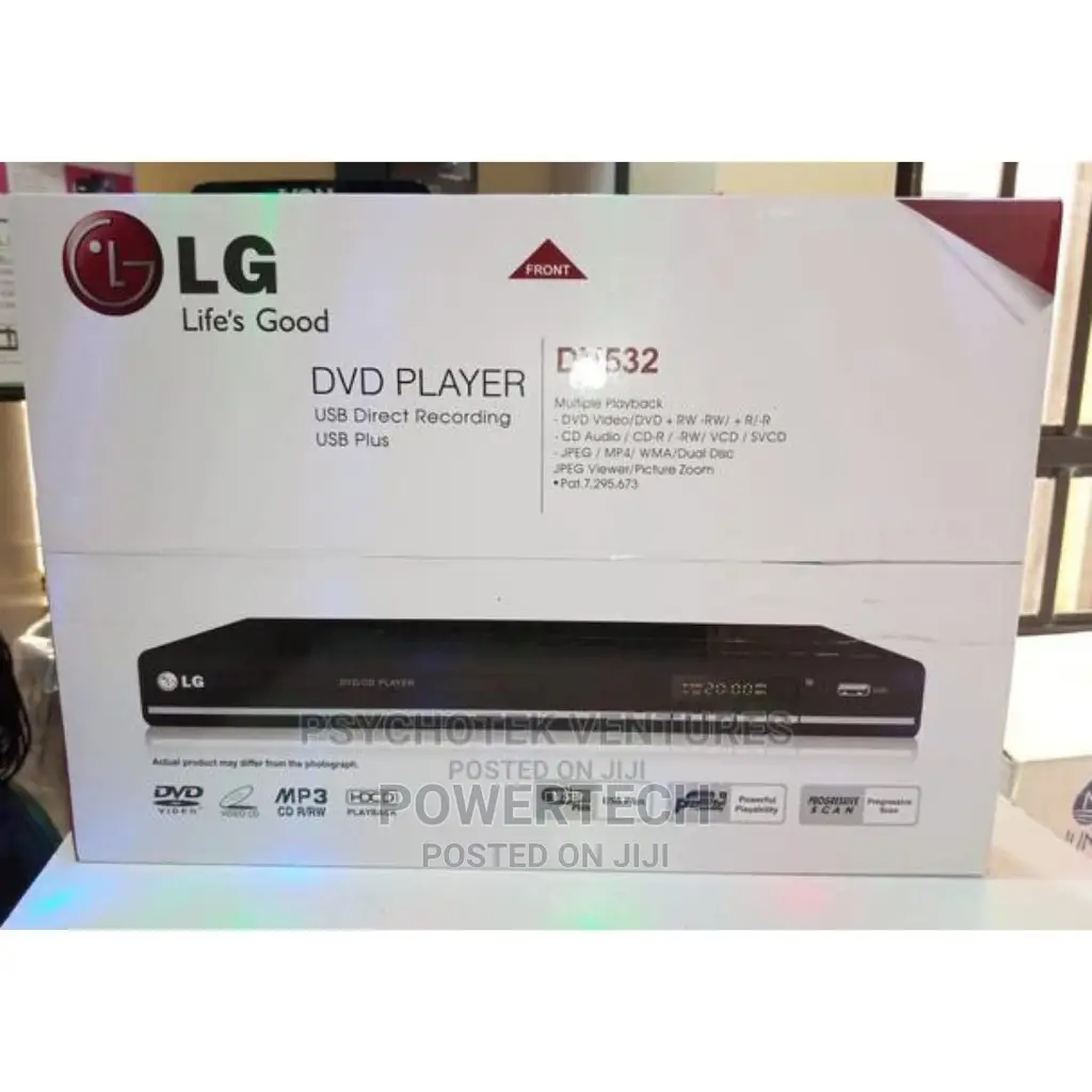 Lg Dvd Player - USB Direct Recording