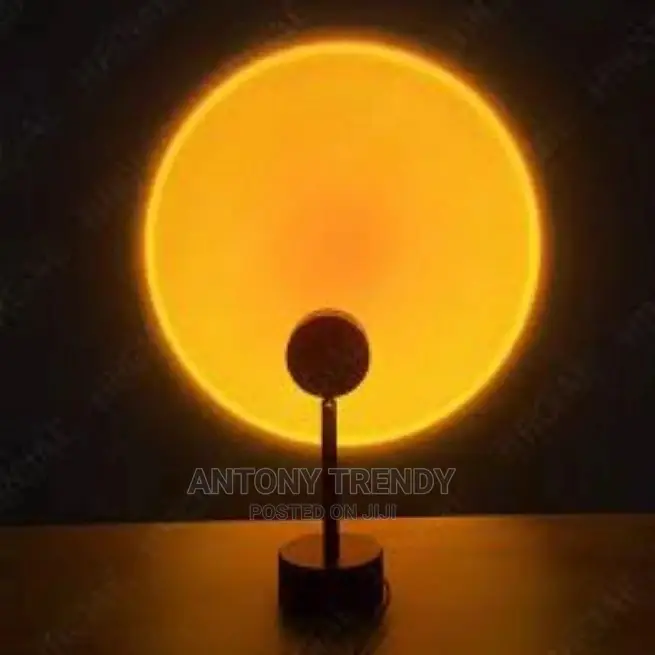 Sunset Projection Lamp Creative Art Rainbow Night Light Phot