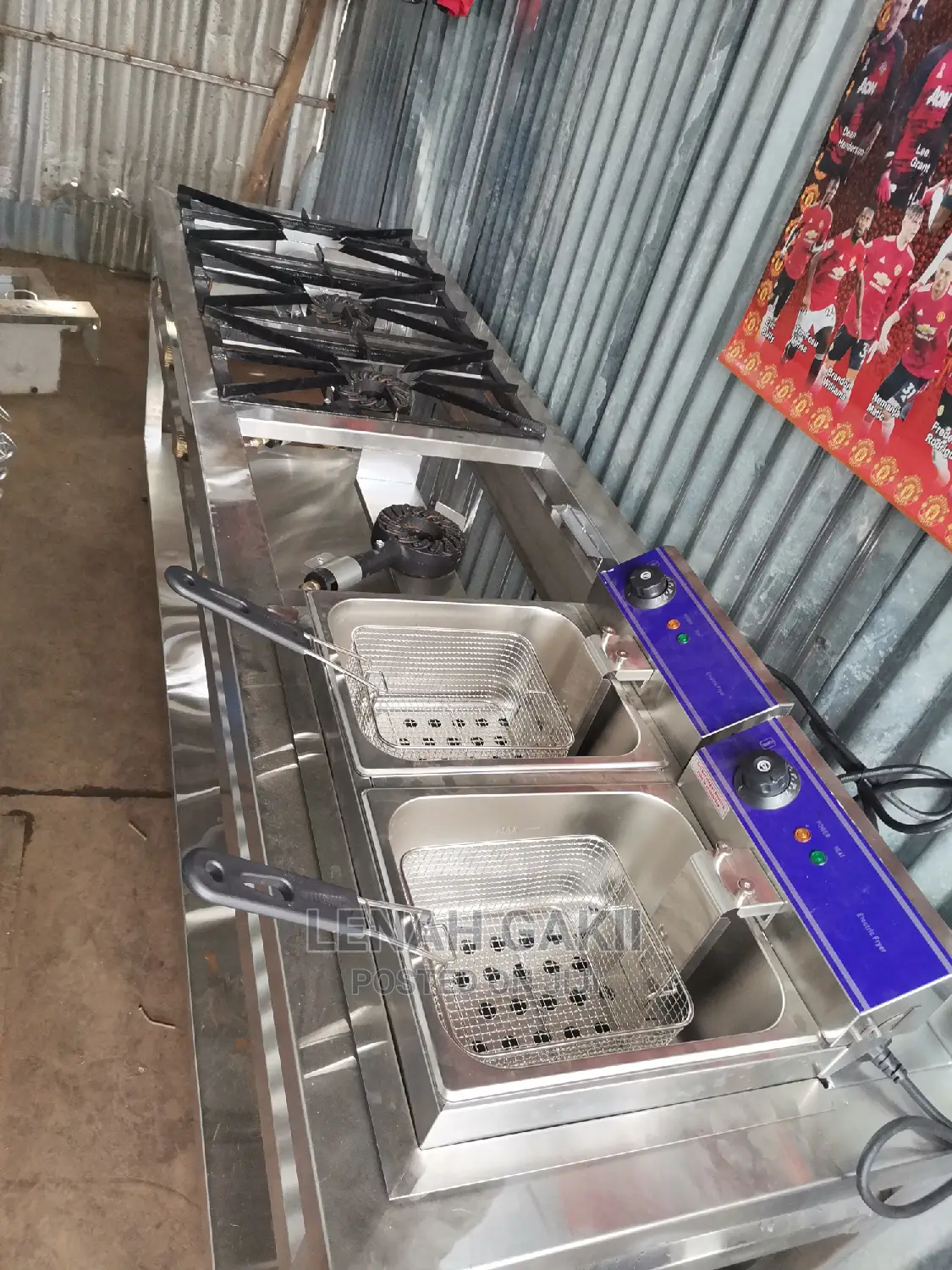 Combine Gas Cooker