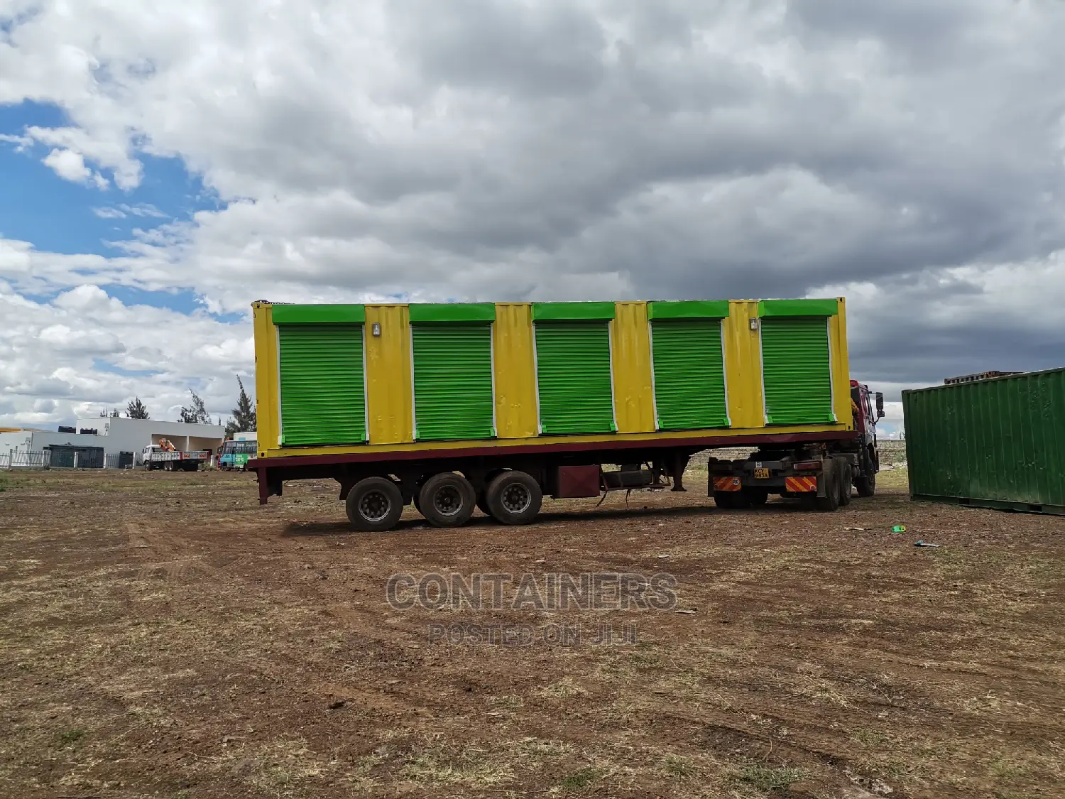 Container Stalls Being Delivered to Donholm