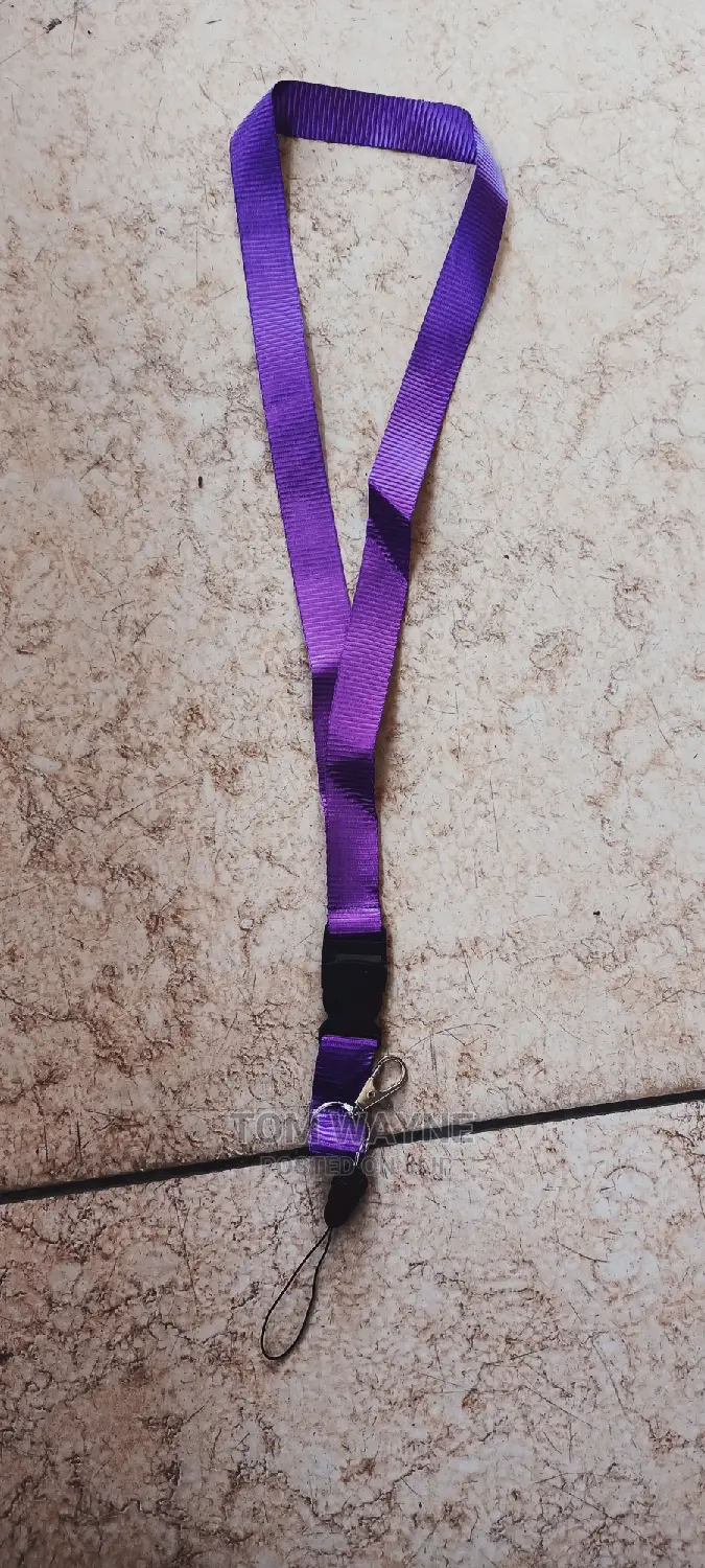 Purple Lanyards, Neck Tags for Job Card, Visitor Id, Staff,