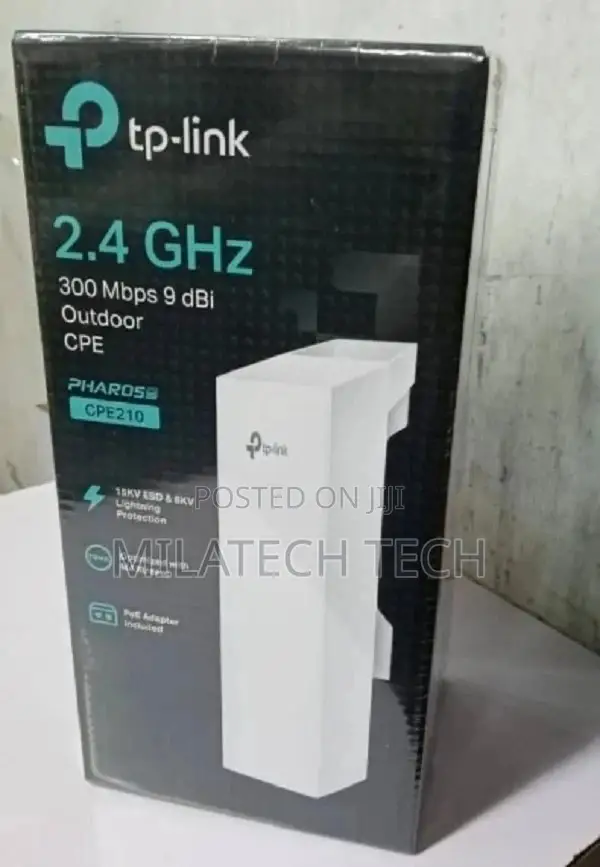 Tplink 2.4ghz 300mbps 9dbi Outdoor CPE210