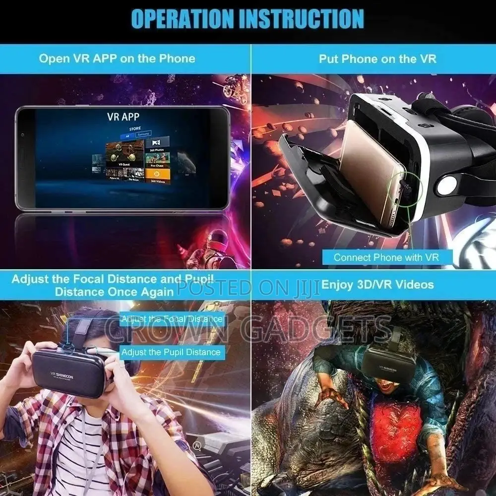 VR Shinecon 3D VR Headset