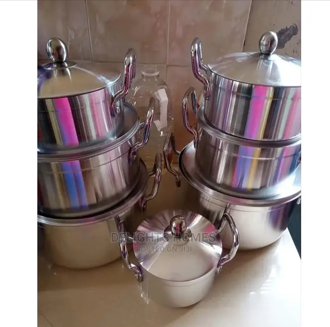 14pcs Aluminium Cooking Pot Set