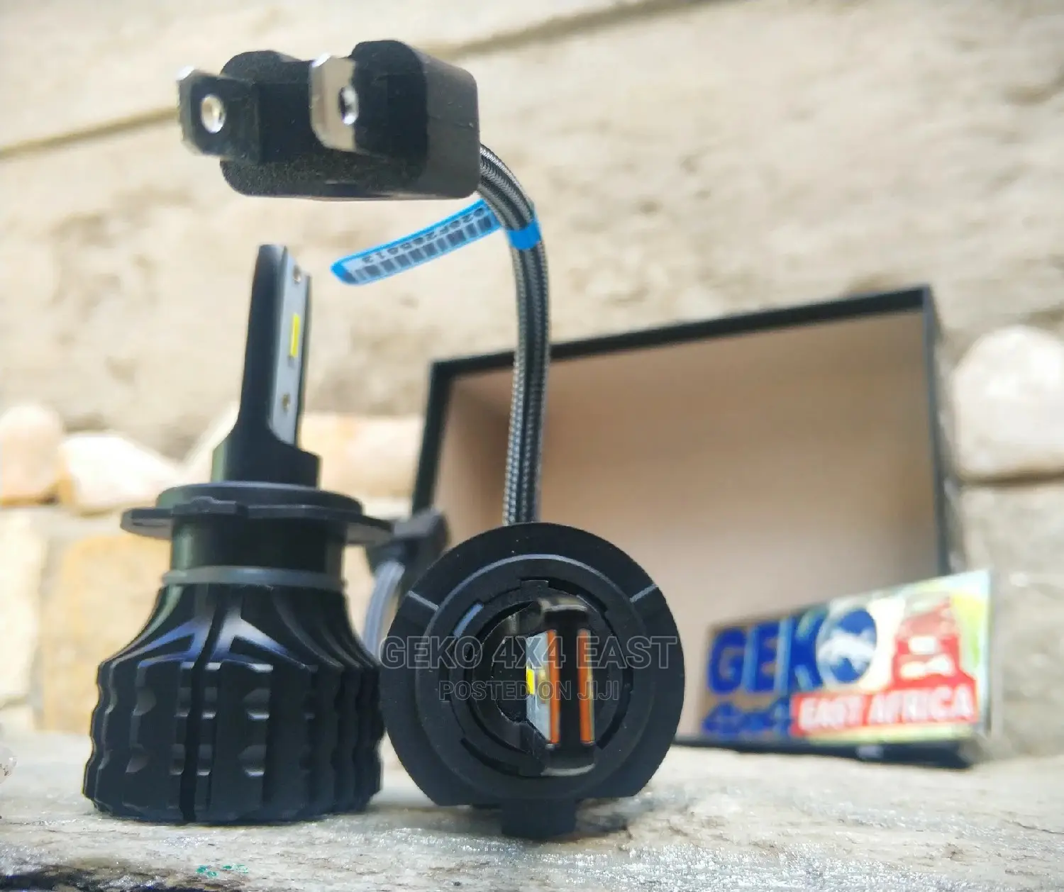 H7 LED Headlight Bulbs Conversion KIT Fanless