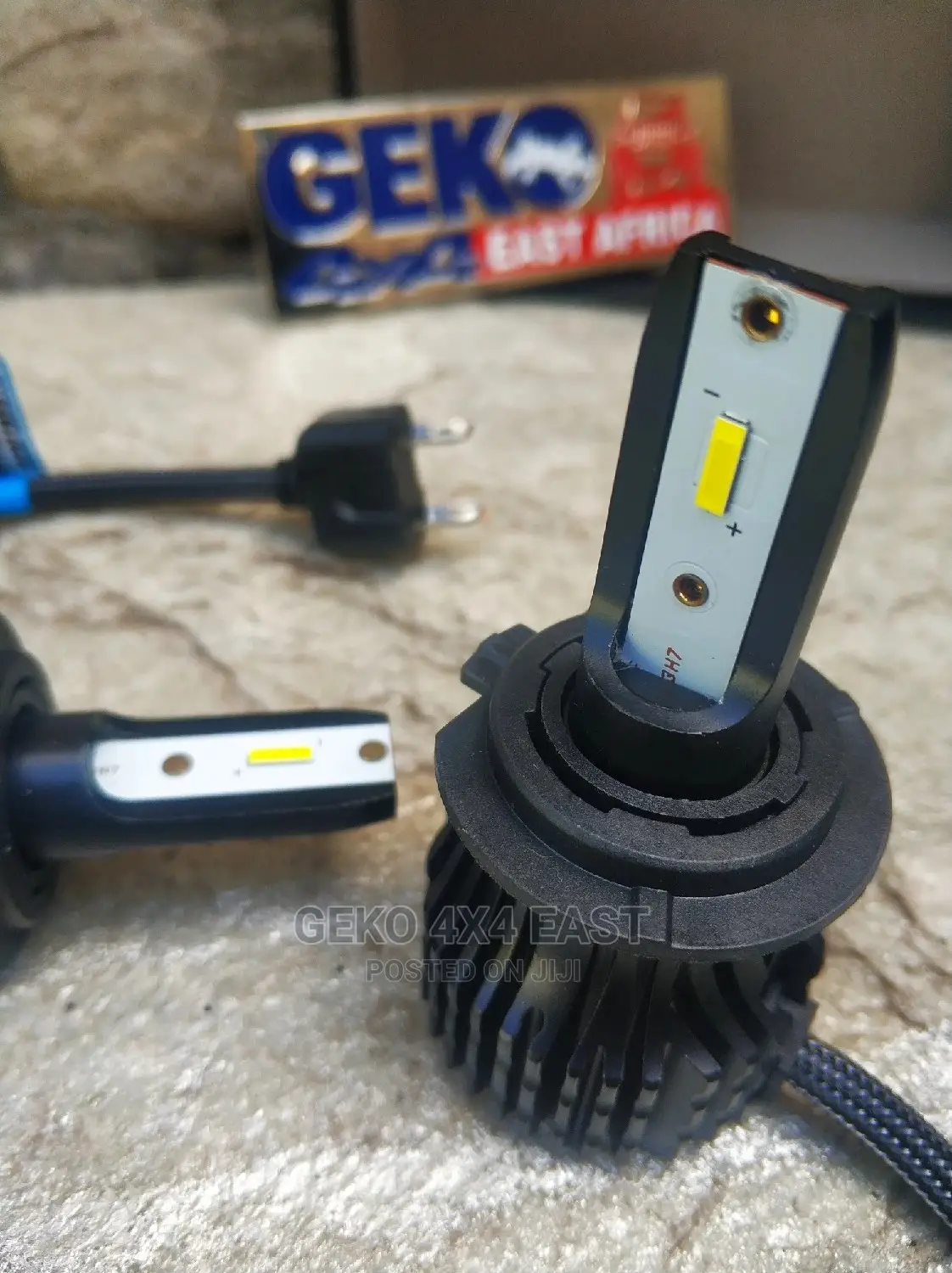 H7 LED Headlight Bulbs Conversion KIT Fanless