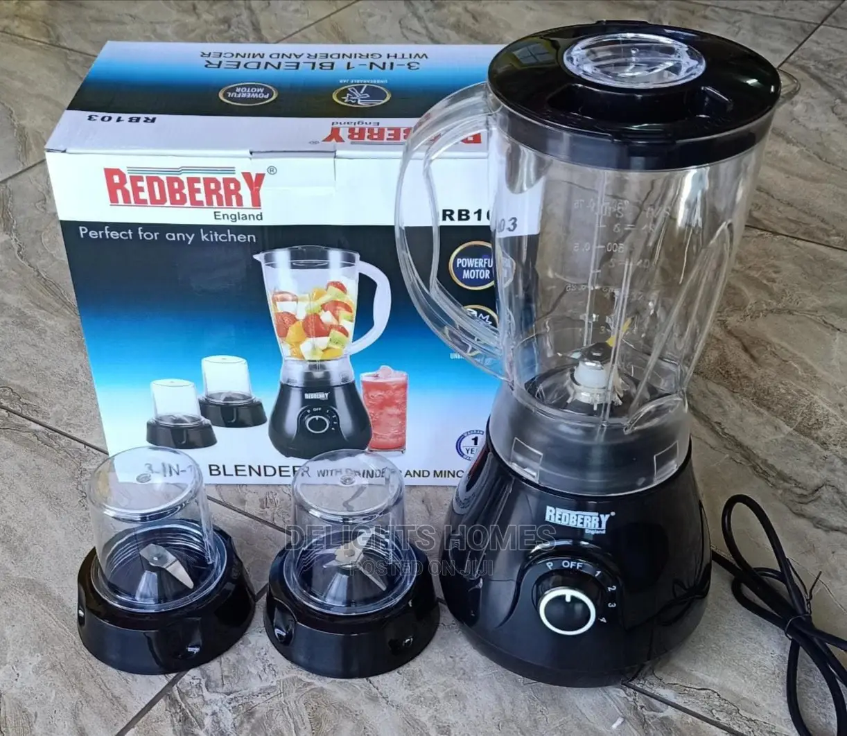 3in1 Redberry Blender