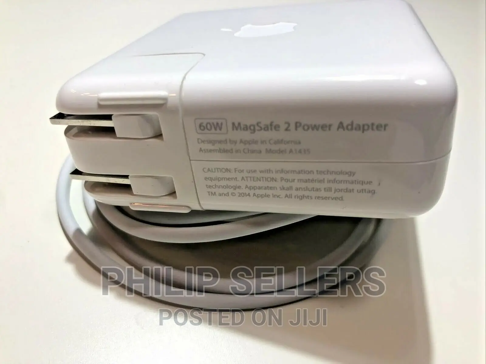 Original Apple Magsafe 2 60W Power Charger Adapter for Macbo