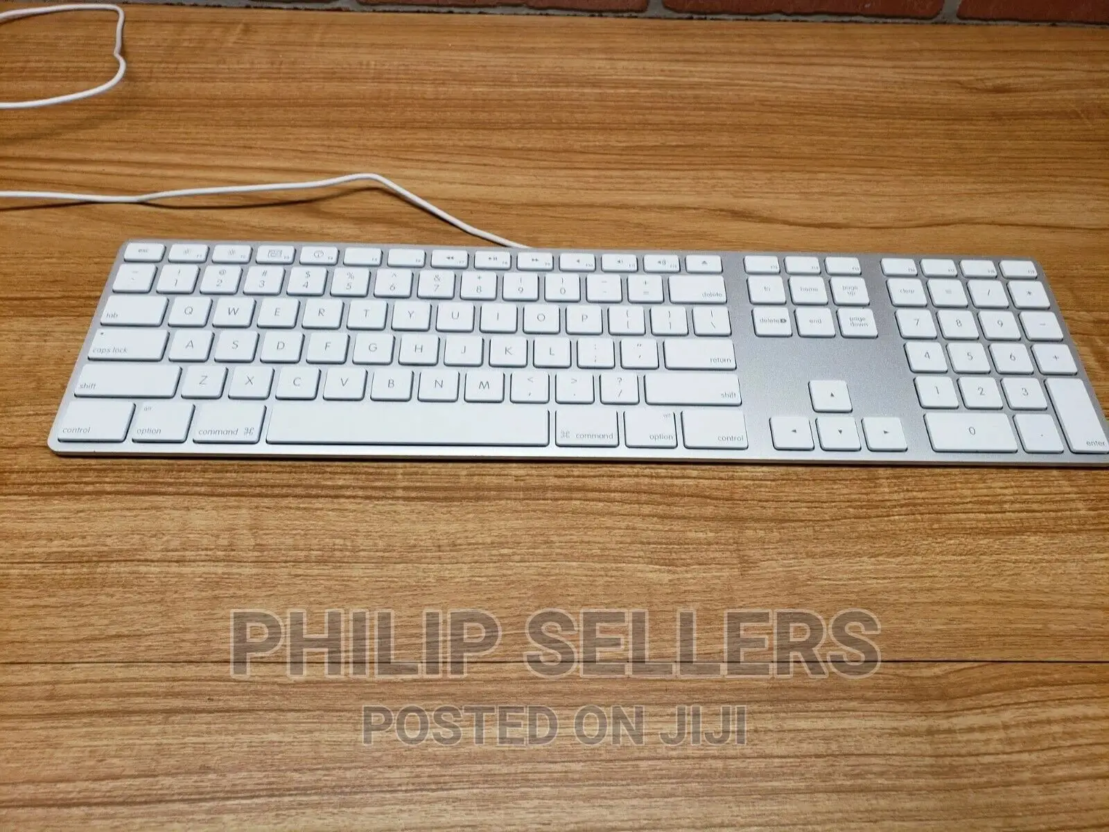 Slim Apple Oem Wired USB Aluminum Keyboard A1243 90 Day Warr