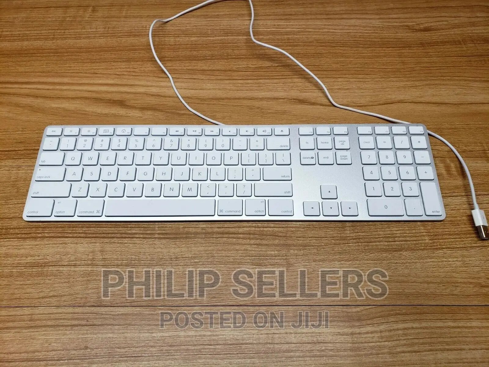 Slim Apple Oem Wired USB Aluminum Keyboard A1243 90 Day Warr