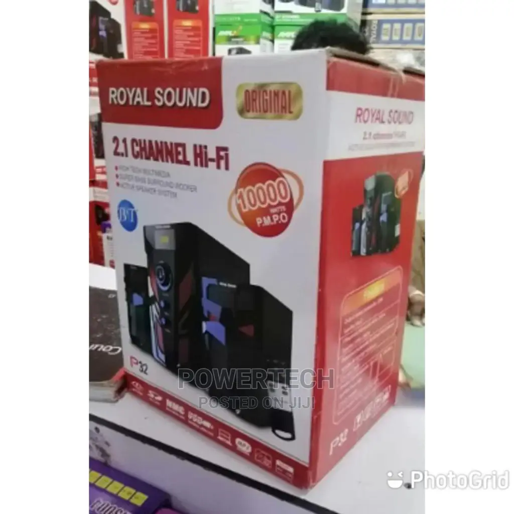 Royal Sound 2.1 Channel With Bluetooth