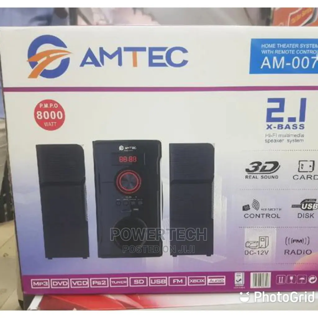 Brand New Amtec Am -007 Subwoofer