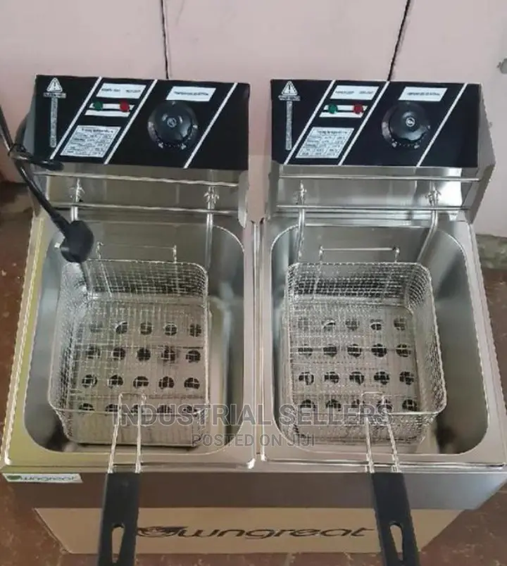 Double Deep Fryer Available