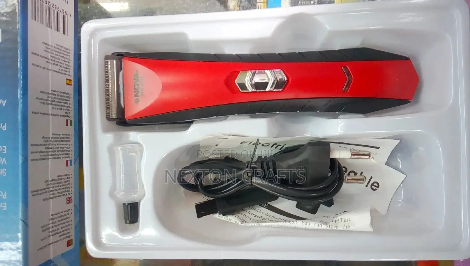 Nova Rechargeable Hair Clipper Nhc6768