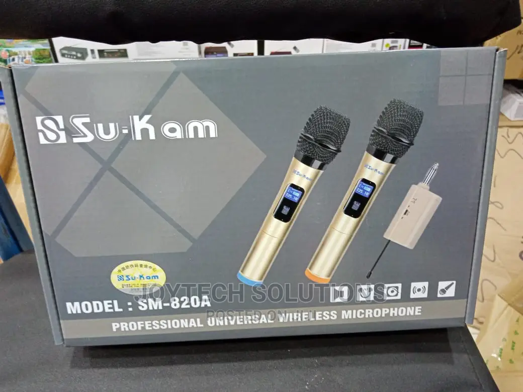 Wireless Microphone . Su-Kam Sm-820a
