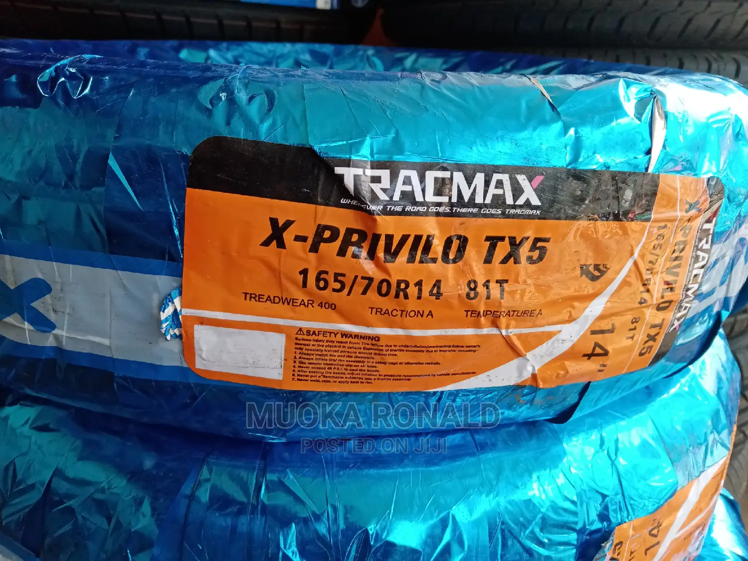 165/70r14 Tracmax Tyre
