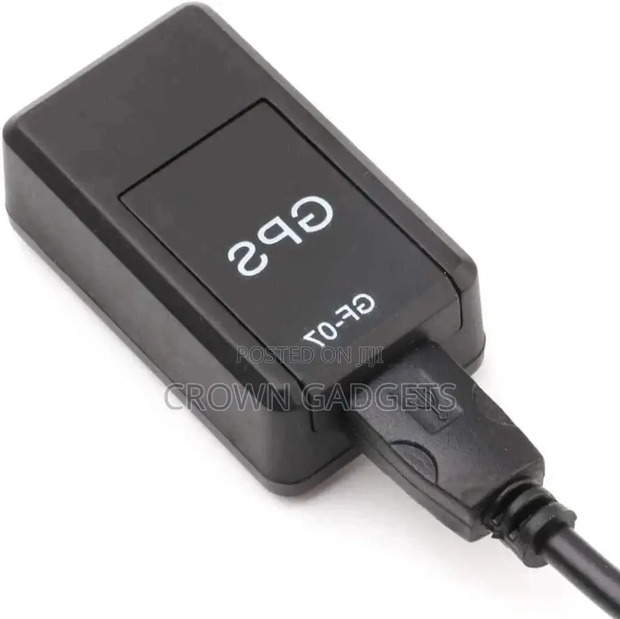 Black Wireless Gf07 Mini Gps Locator Tracker