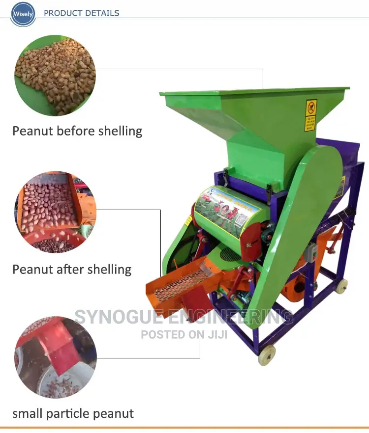 Groundnuts Decorticator Machine