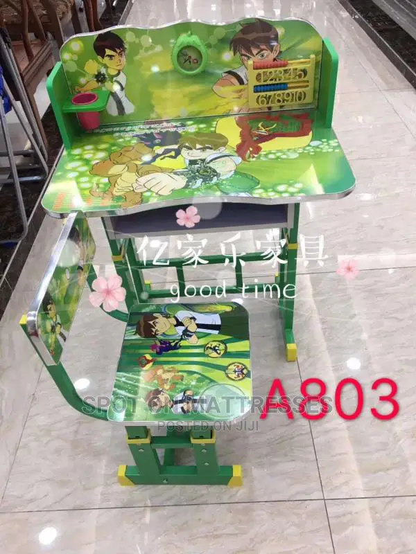Kids' Reading Table + Matching Chair