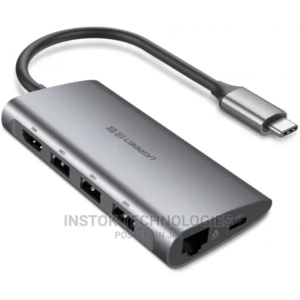 Ugreen USB C 8 in 1 Hub Multiport Adapter 3.1 Type C Dock St