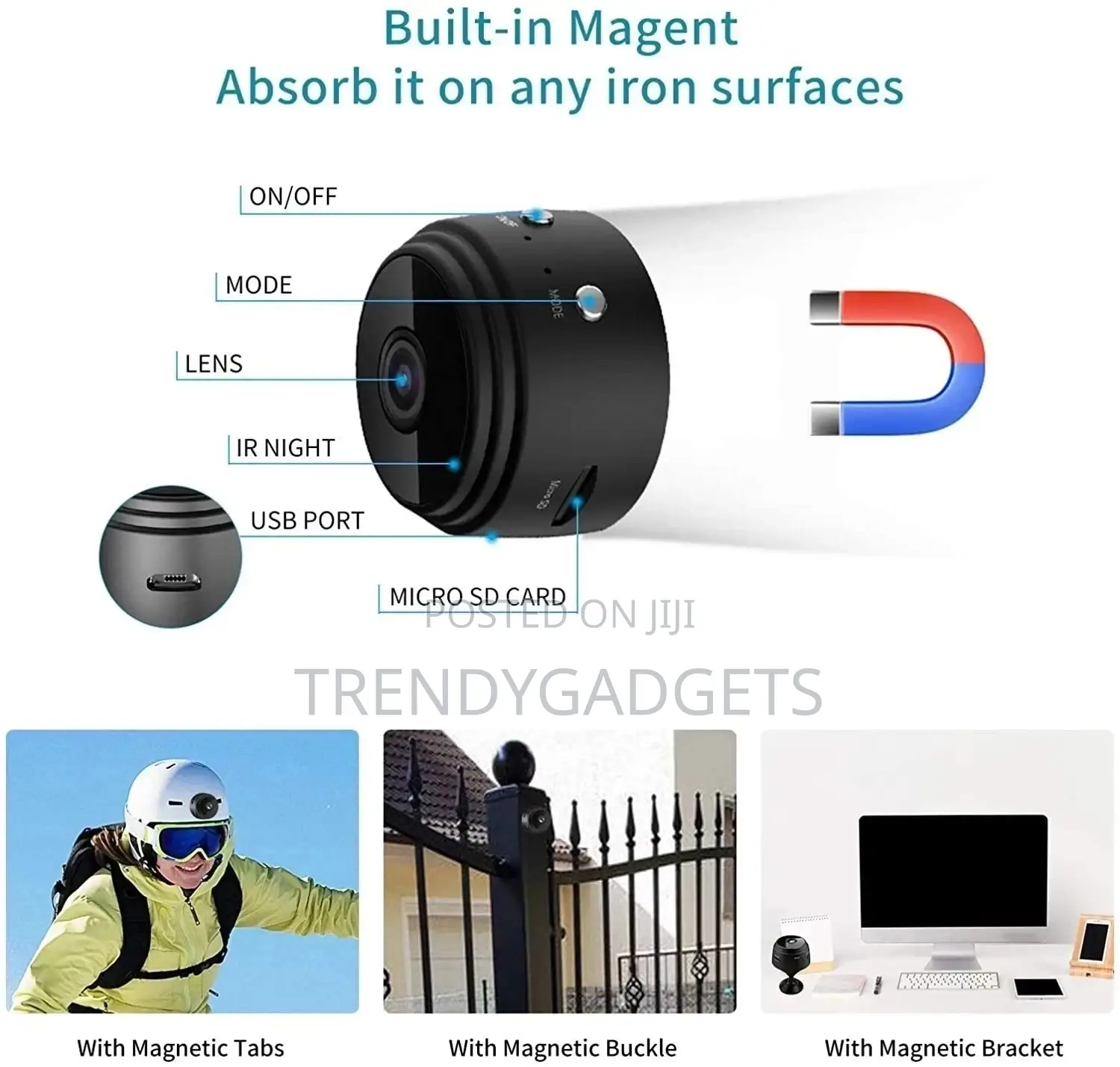 Best High Quality Mini IP Wifi Spycamera