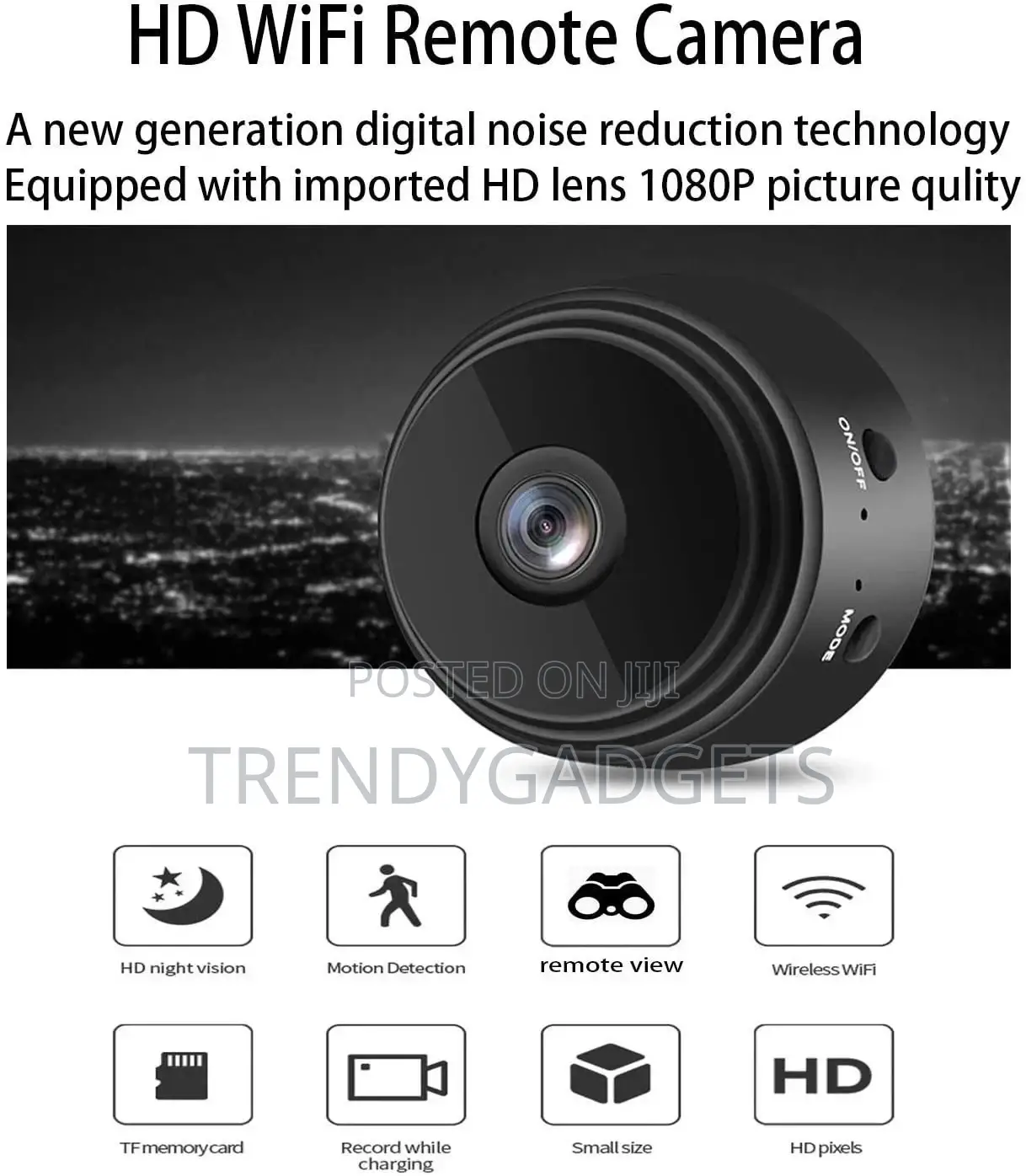 A9 Mini Camera App Full HD 1080P Cam 150 Degree View