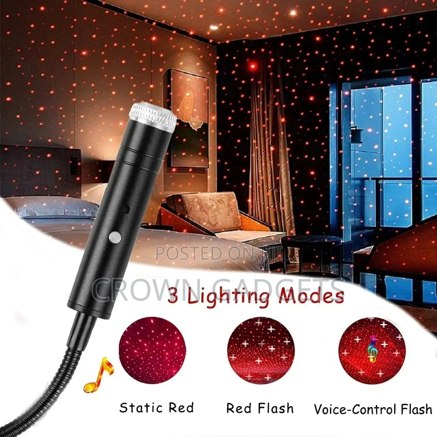 Diverse Patterns Star Light Projector