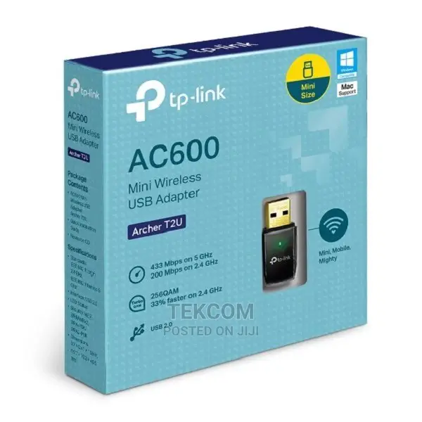 TP Link AC600 Wireless Dual Band USB Adapter TL Archer T2U
