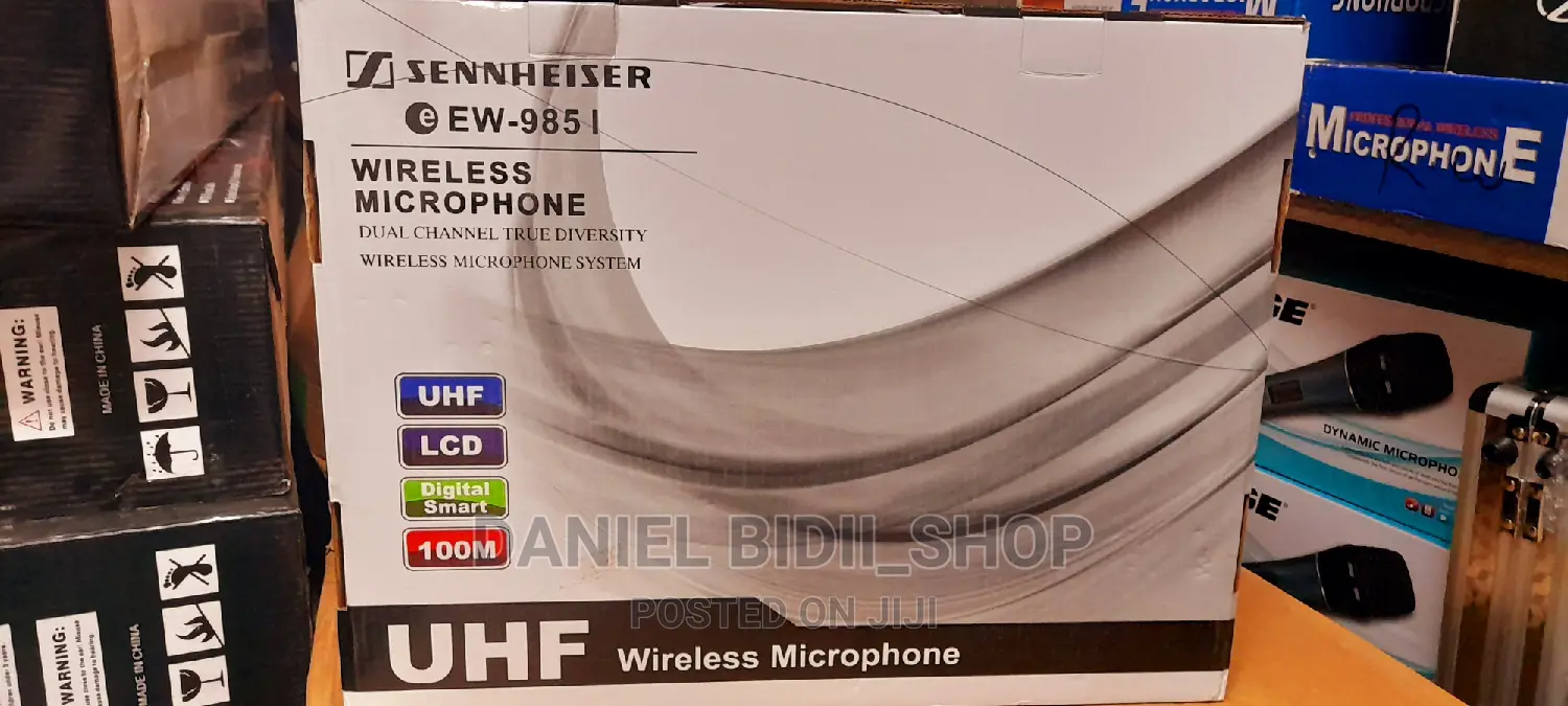 Senheiser 2|Double Wireless Microphone
