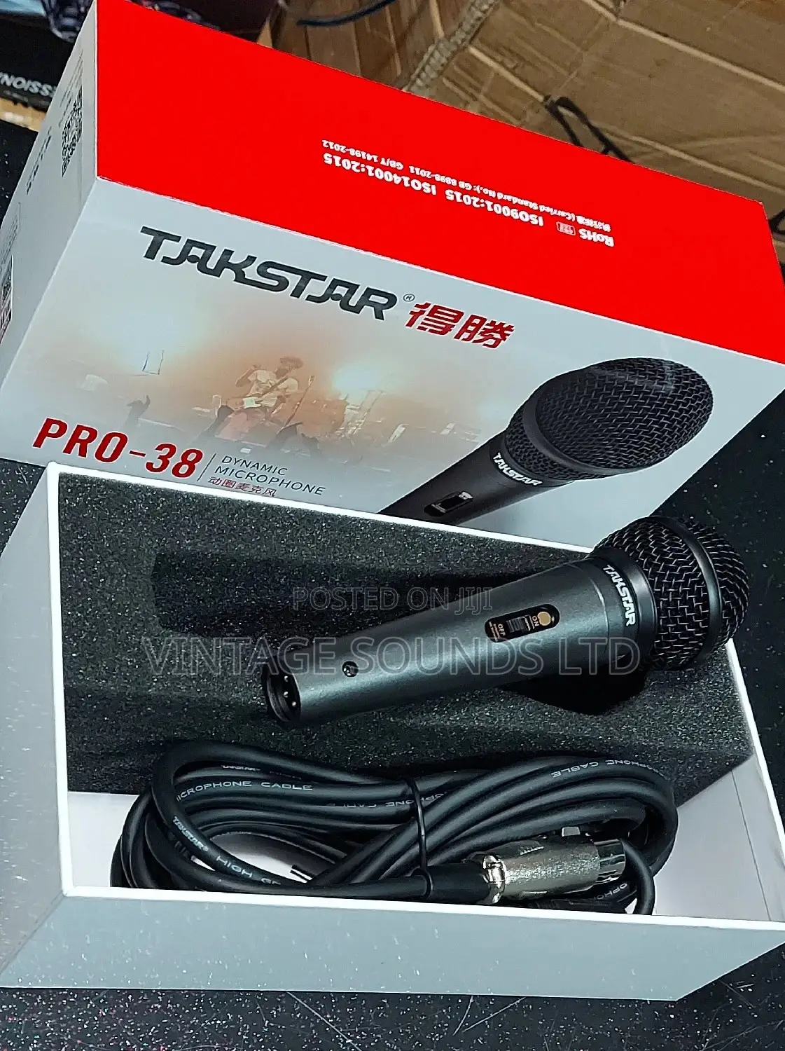 Takstar PRO 38 Live Performance Microphone