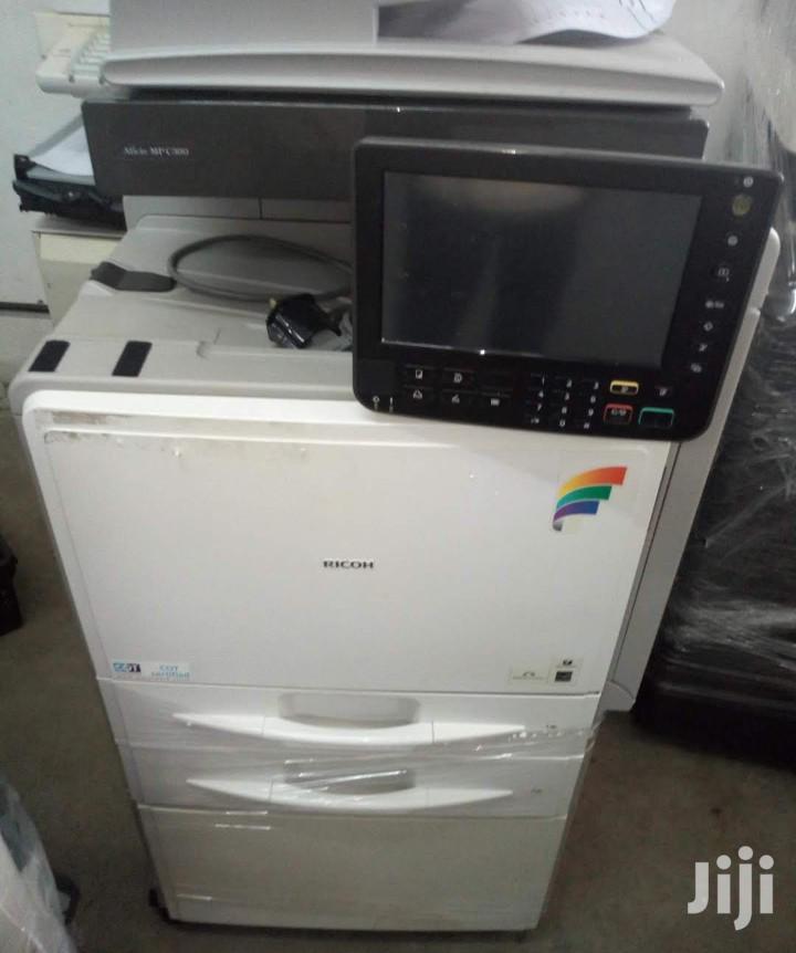 Coloured Ricoh Aficio Mp C 300 Photocopier Machine