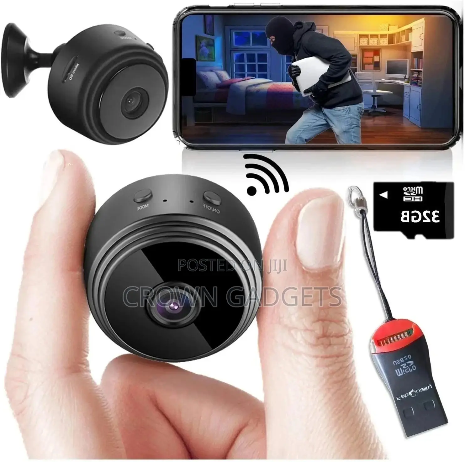 Wireless Hiddenwifi Camera Mini Camera Portable Home Safety