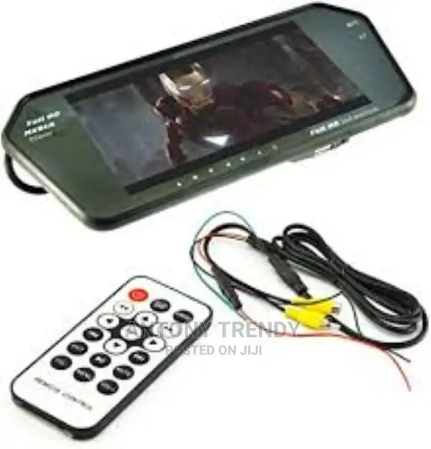 7 Inch Rear View Mirror Monitor Reverse Screen