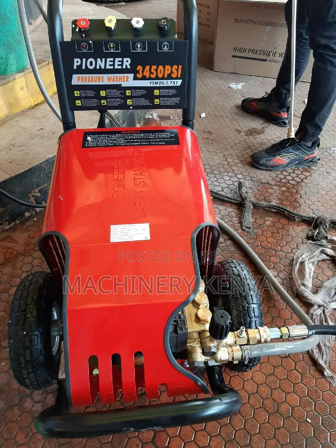 New Pioneer 3450psi Electric Car Wash Machine