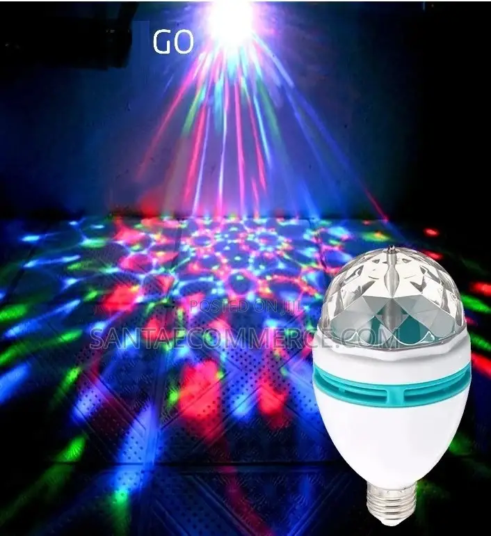 Led Rotating Disco Party Bulb