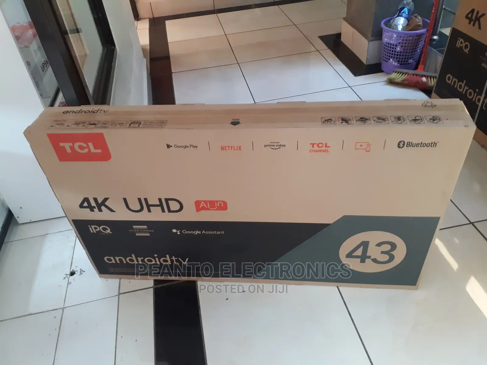 TCL 43P725 4K Android Smart Digital Tv