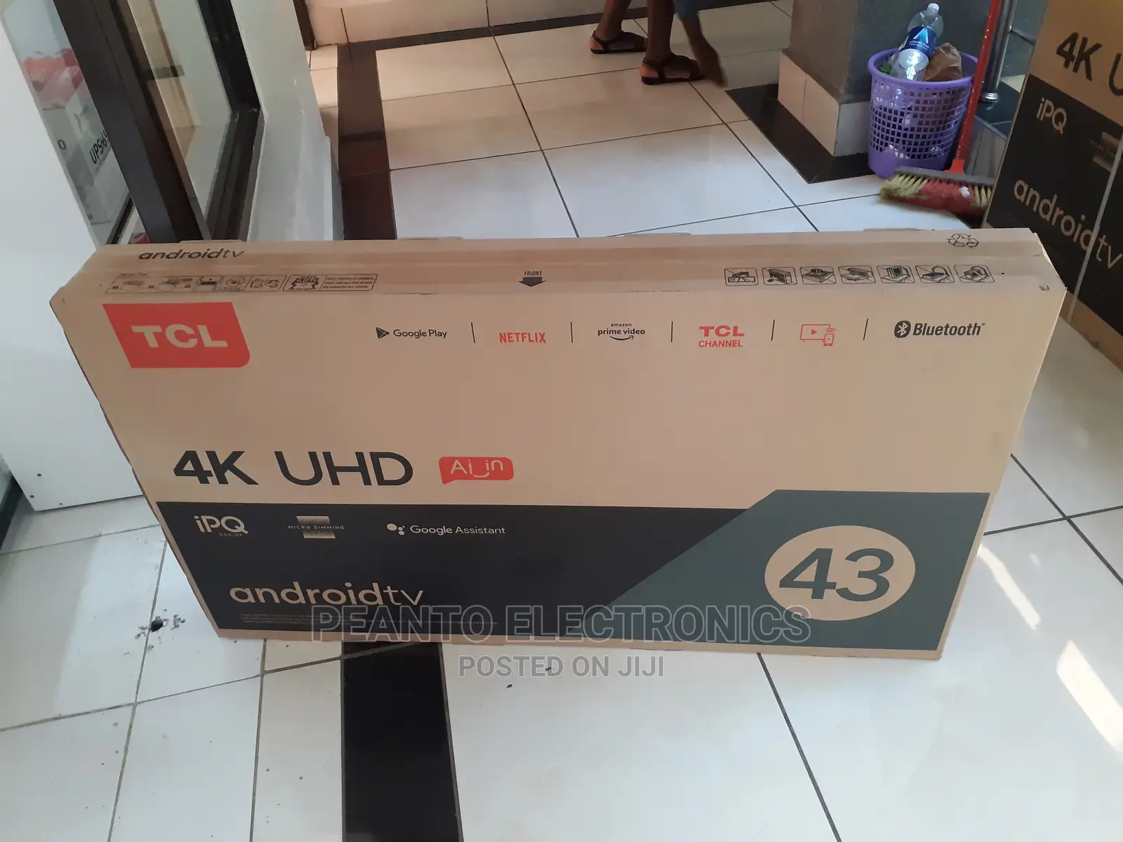 TCL 43P725 4K Android Smart Digital Tv