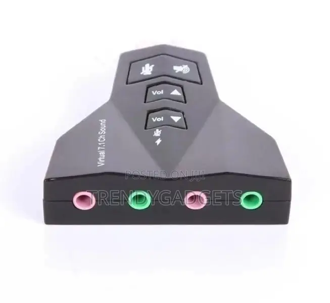 Amazing Stylish Virtual 7.1 Channel Adapter Sound Card