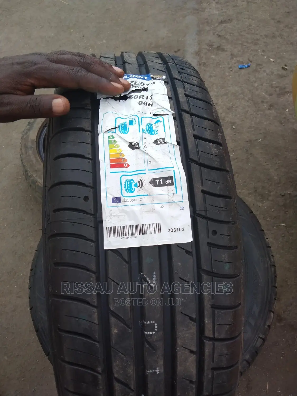 215/60 R 17 Falken Tyres Made in Thailand.