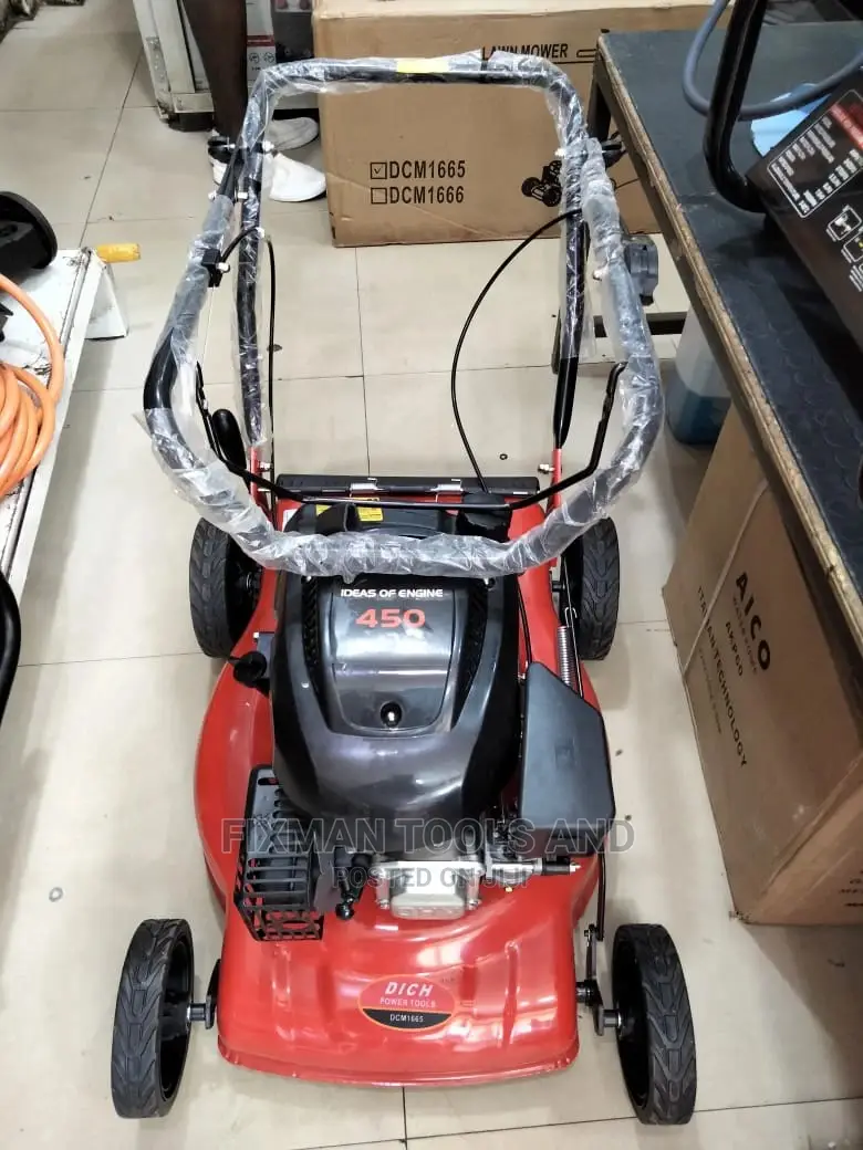 Petrol Lawn Mower for Grass Cutting With Min Noice